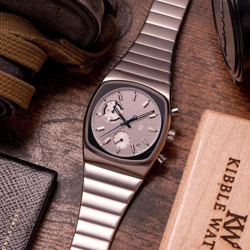 CILOA — Montre Carrée Chronographe Business Femme