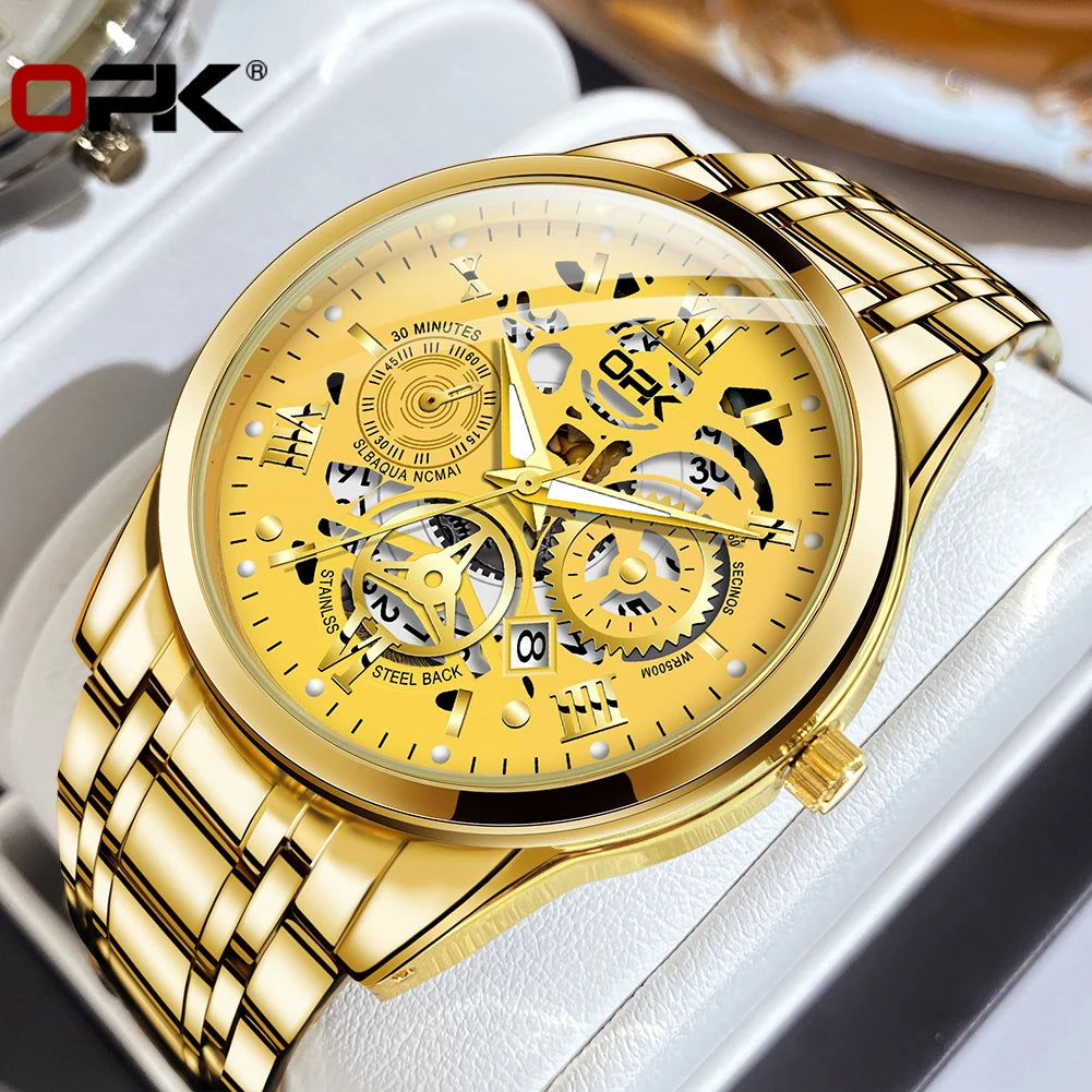 OPK — Montre Homme Chiffres Romains Classique