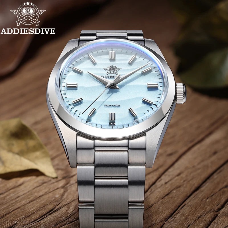 ADDIESDIVE — Montre Diver Luxe Saphir 100m