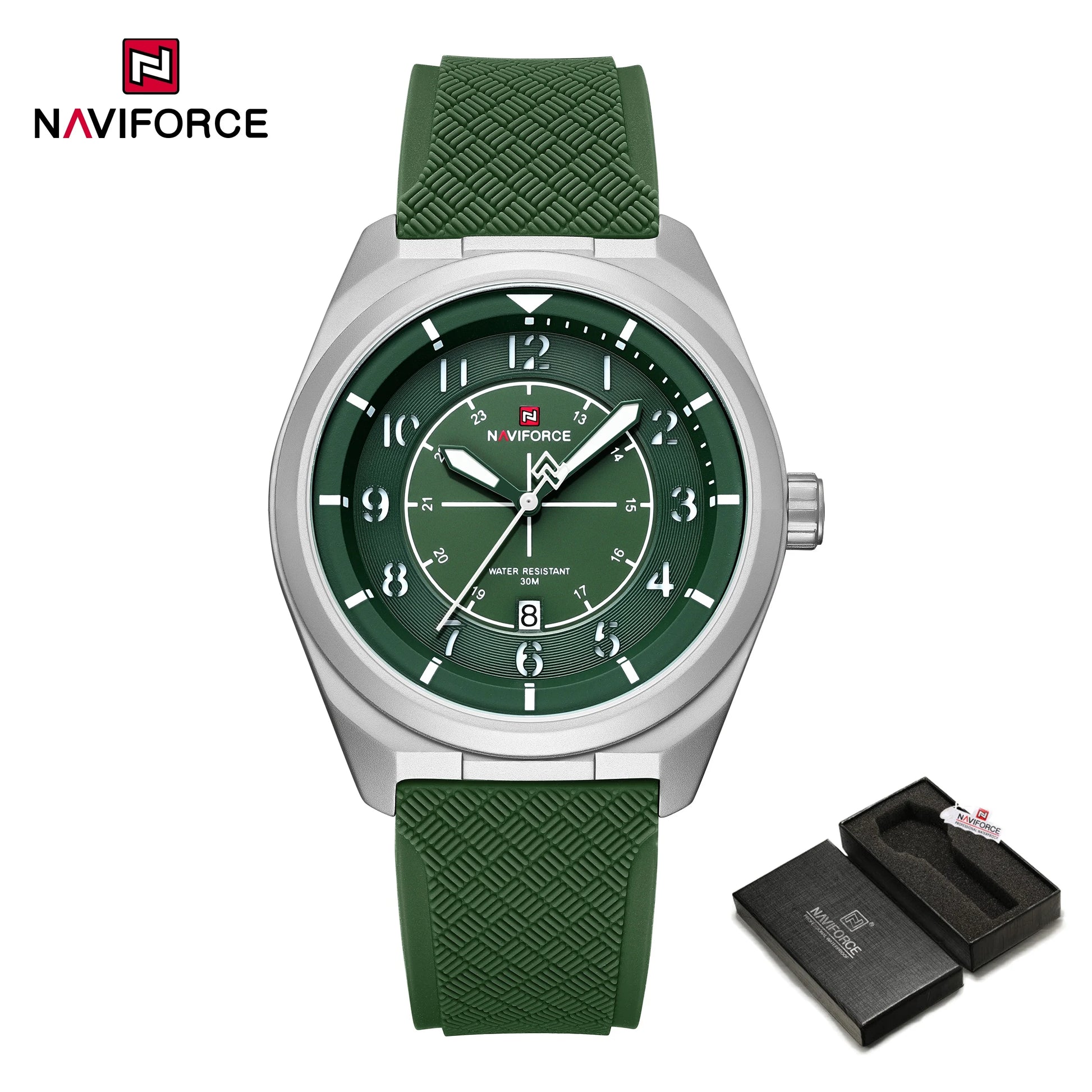 NAVIFORCE — Montre Sport Silicone Homme Japonaise