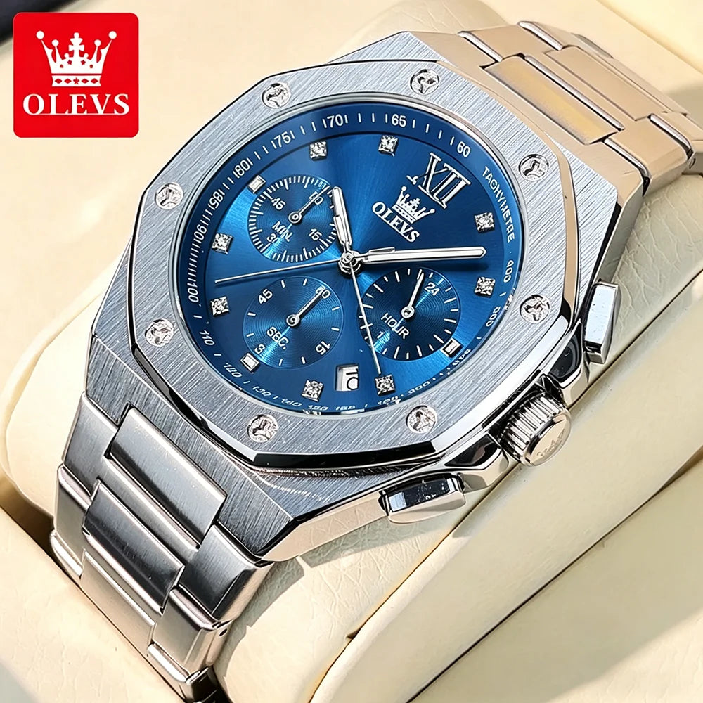 OLEVS — Montre Anti-Magnétique Homme Robuste
