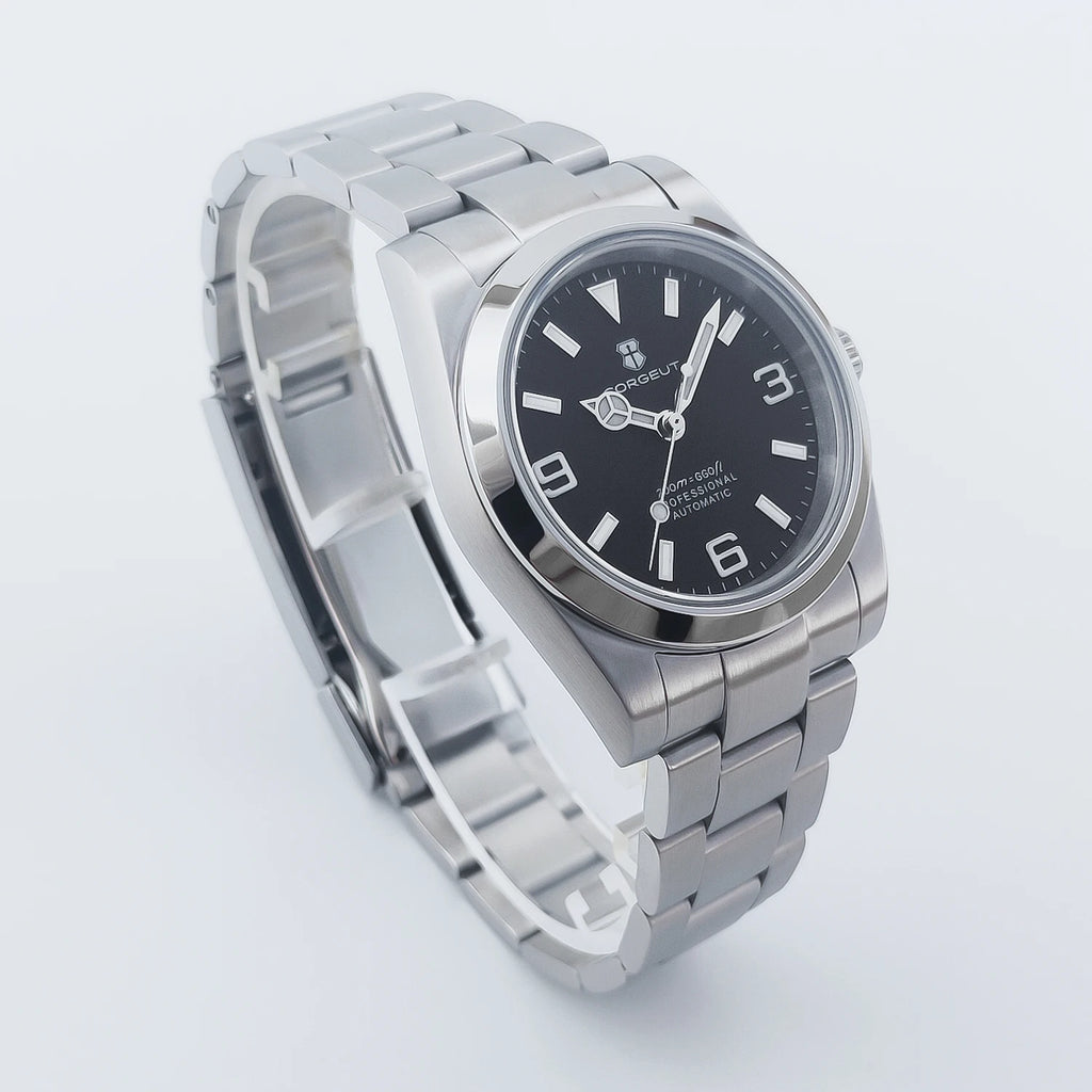 CORGEUT — Montre Automatique Mécanique Saphir 200m