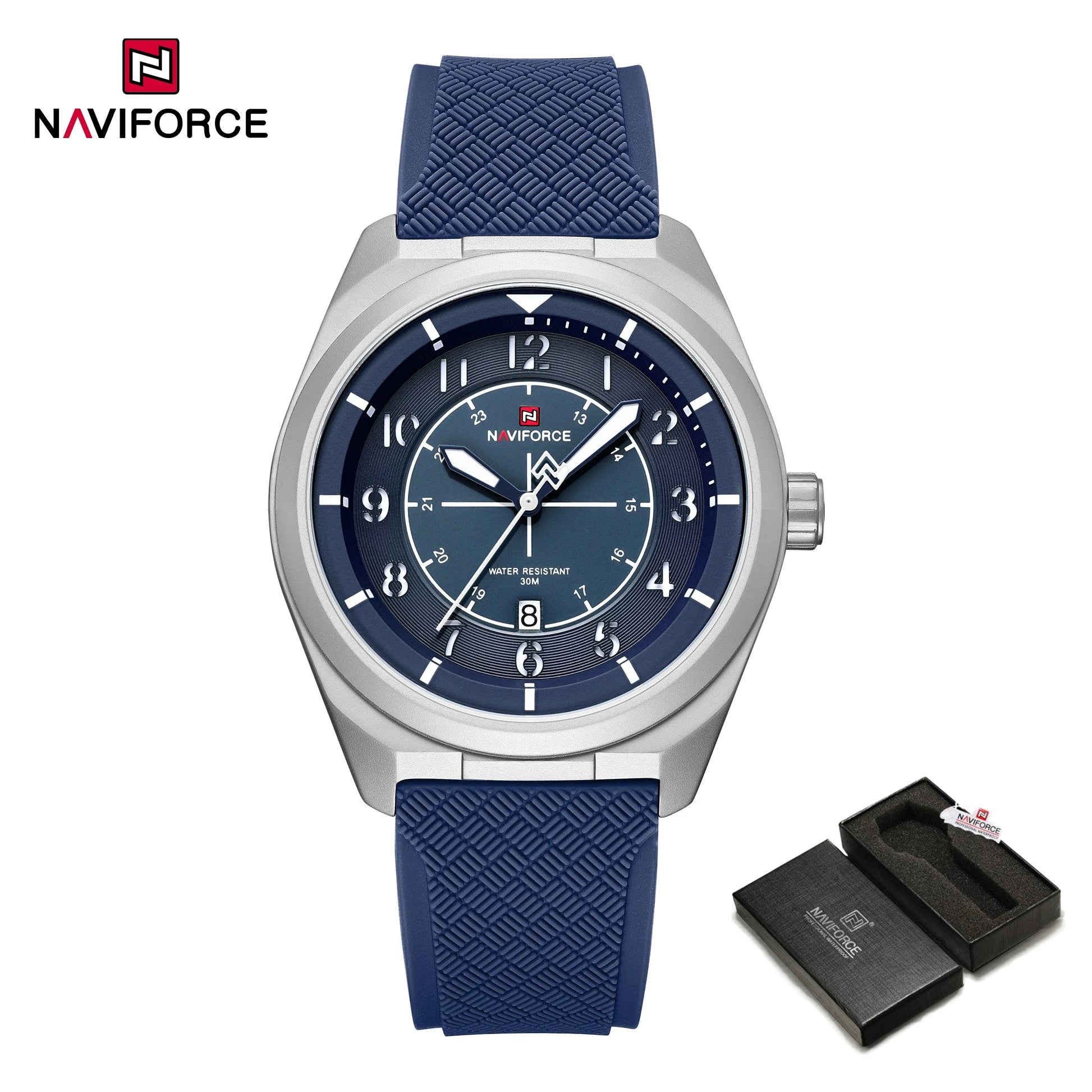 NAVIFORCE — Montre Sport Silicone Homme Japonaise