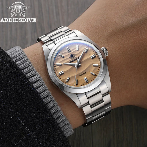 ADDIESDIVE — Montre Diver Luxe Saphir 100m