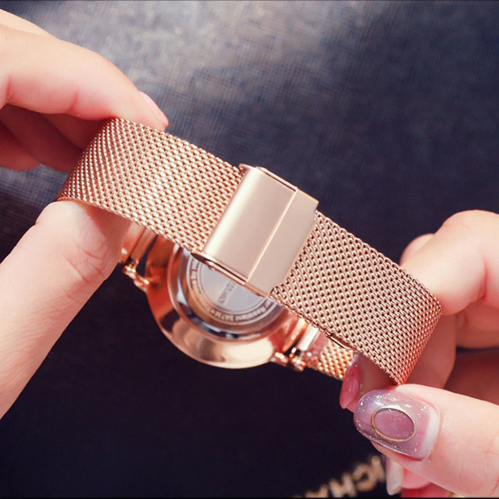 HANNAH MARTIN — Montre Femme Ultra-Fine Britannique
