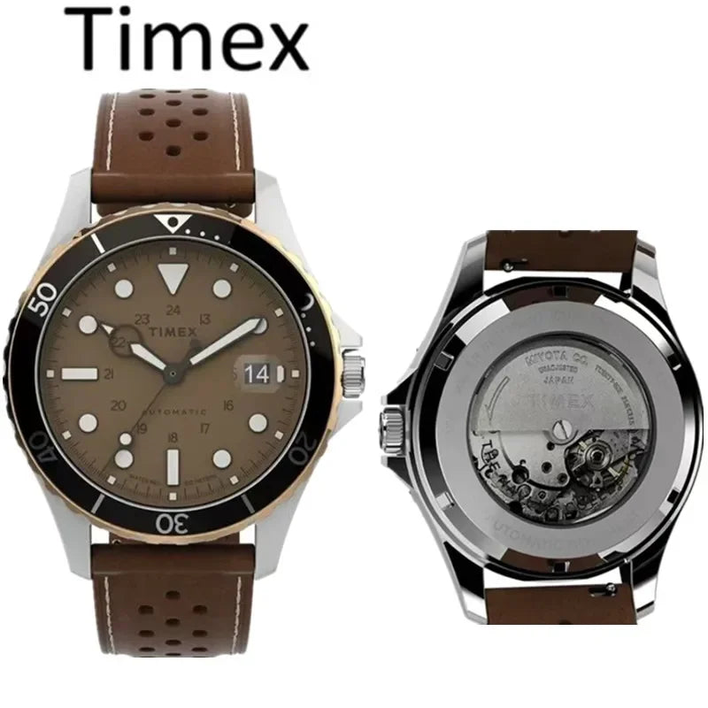 TIMEX — Montre Automatique Mécanique Homme Étanche