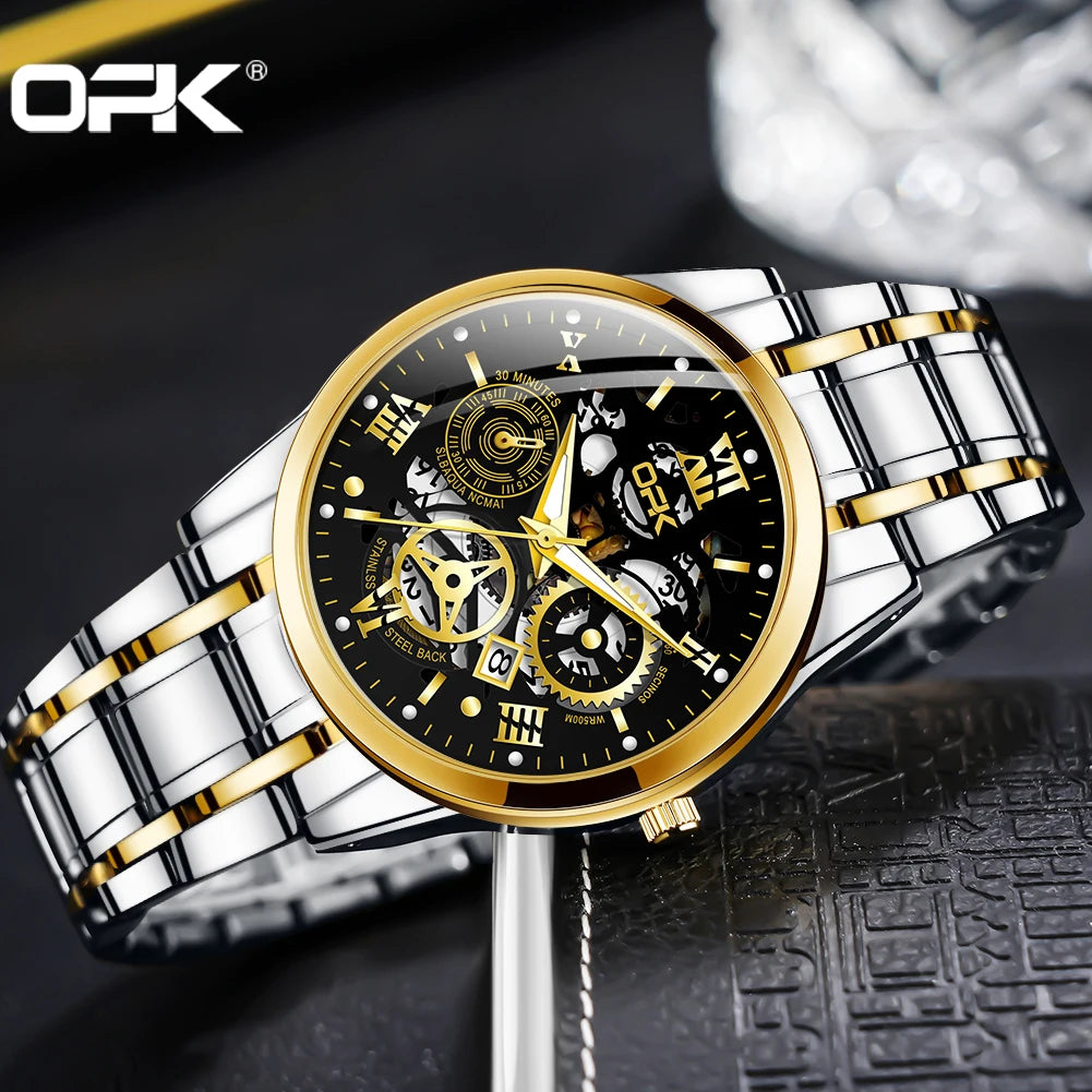 OPK — Montre Homme Chiffres Romains Classique