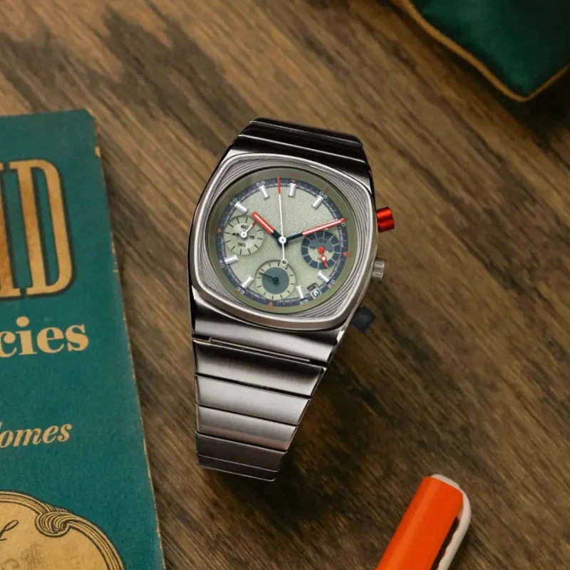 CILOA — Montre Carrée Chronographe Business Femme
