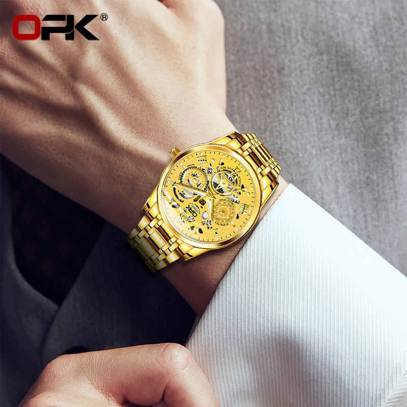 OPK — Montre Homme Chiffres Romains Classique