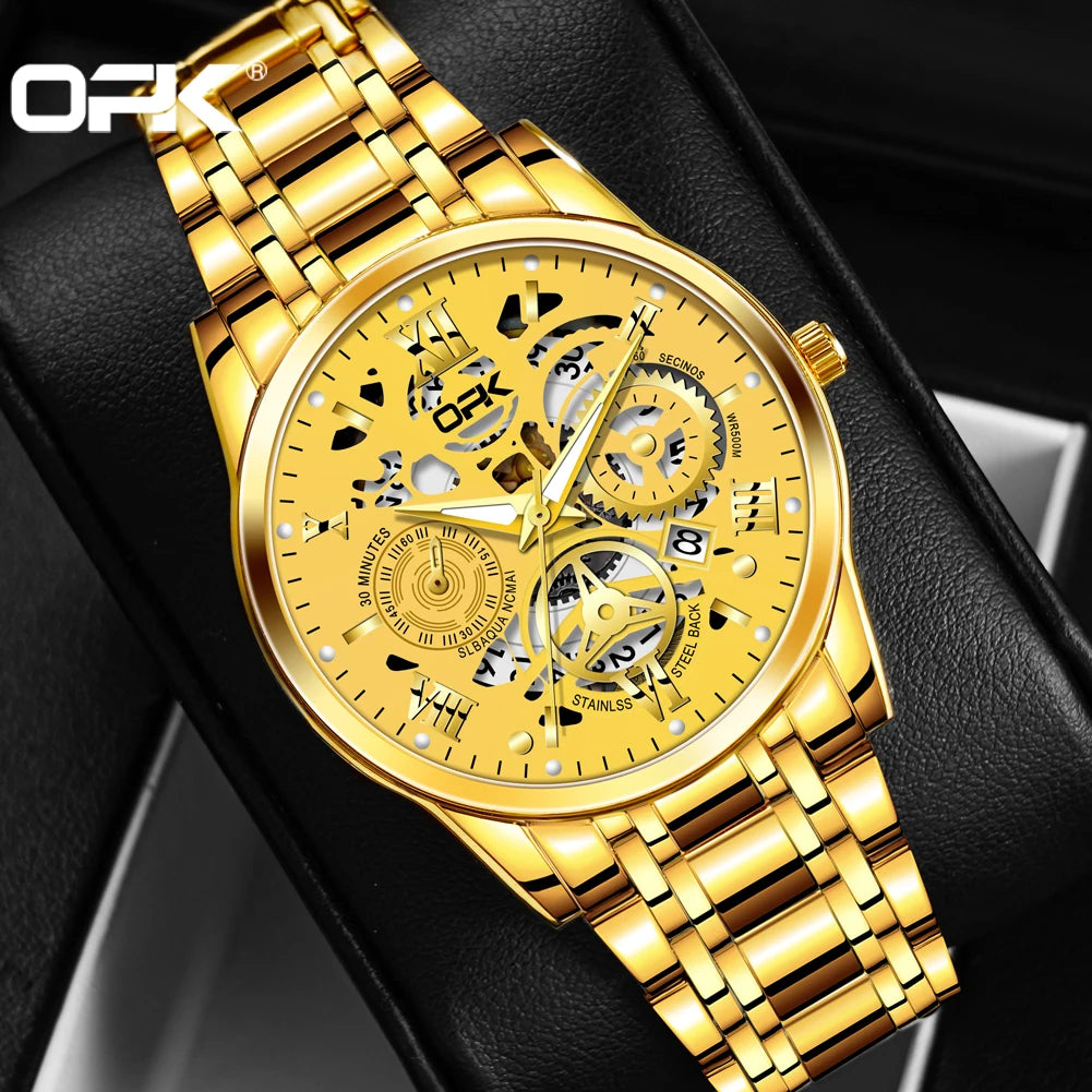 OPK — Montre Homme Chiffres Romains Classique