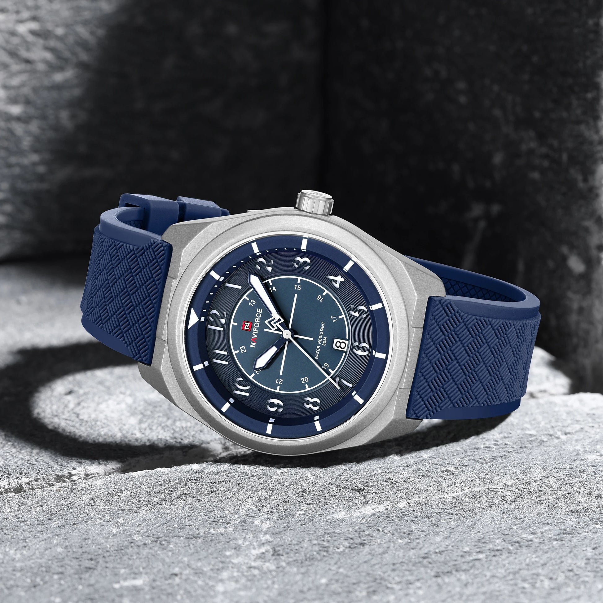 NAVIFORCE — Montre Sport Silicone Homme Japonaise