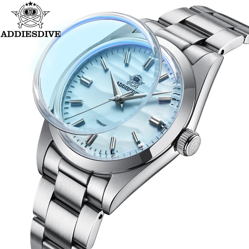 ADDIESDIVE — Montre Diver Luxe Saphir 100m