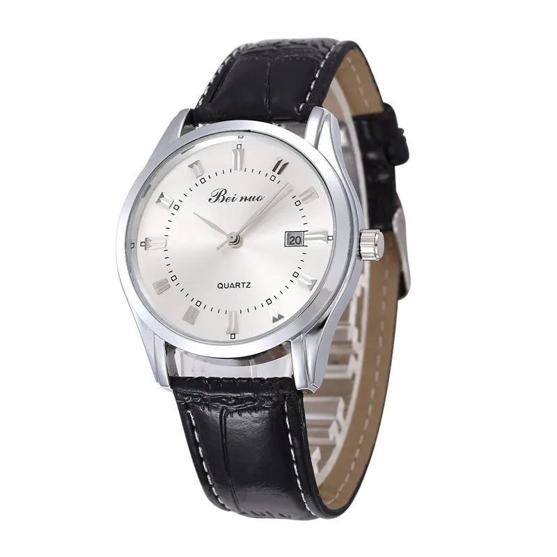BEINUO — Montre Homme Cuir Élégante Minimaliste